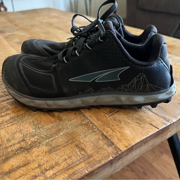 ALTRA Superior 4.5 Gaiter Trap Athletic Women's Size 7 Black/Blue ALOA4VR4202 - Picture 5 of 10